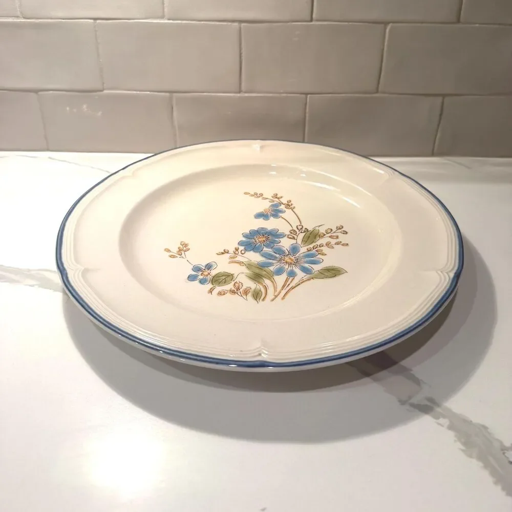 Vintage International Tableworks Stoneware Serving Platter Pattern 30042